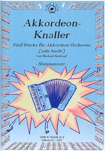Vorderes Coverbild Akkordeon-Knaller Band 1