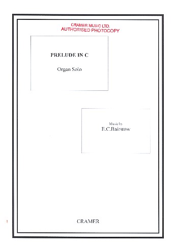 Vorderes Coverbild Prelude in C