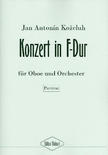 Vorderes Coverbild Konzert F-Dur