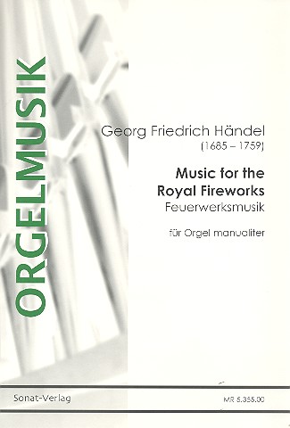 Vorderes Coverbild Feuerwerksmusik