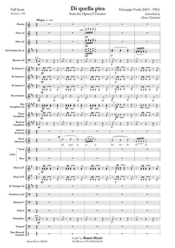 Vorderes Coverbild Giuseppe Verdi, Di quella pira