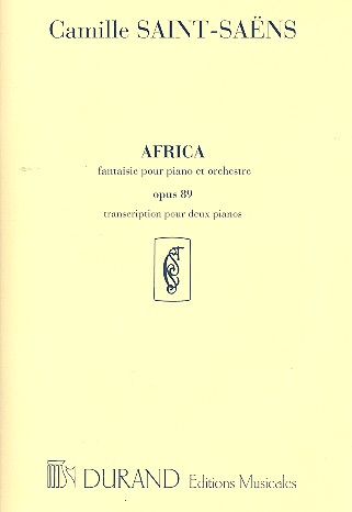 Vorderes Coverbild Africa op.89 pour piano et orchestre