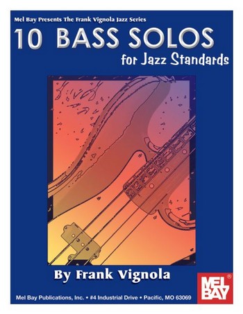 Vorderes Coverbild 10 Bass Solos for Jazz Standards