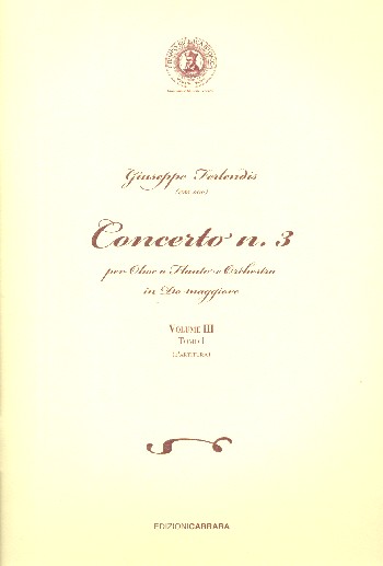 Vorderes Coverbild Concerto in do maggiore no.3