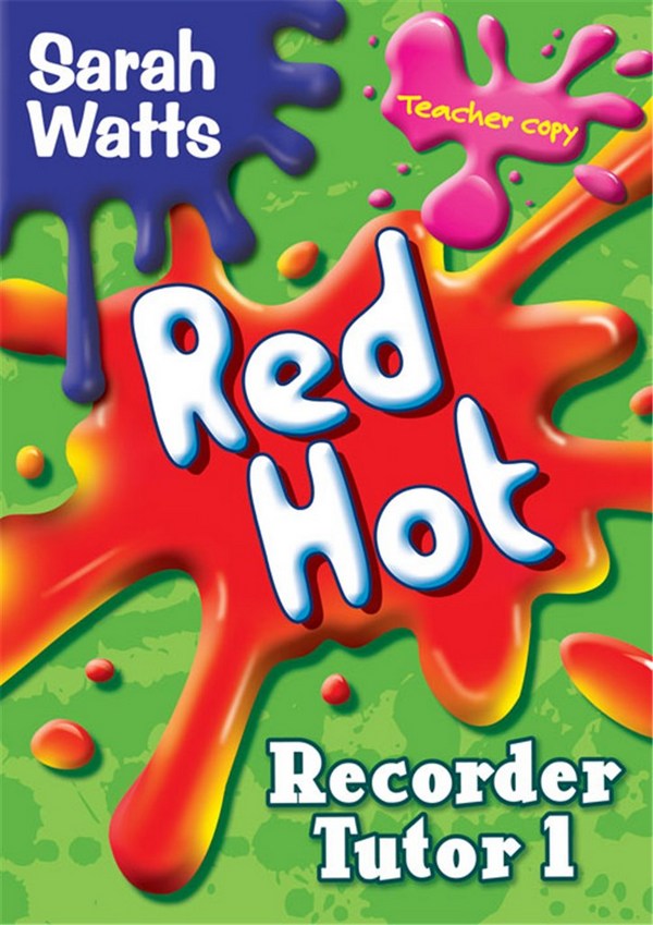 Vorderes Coverbild Red hot Recorder Tutor 1