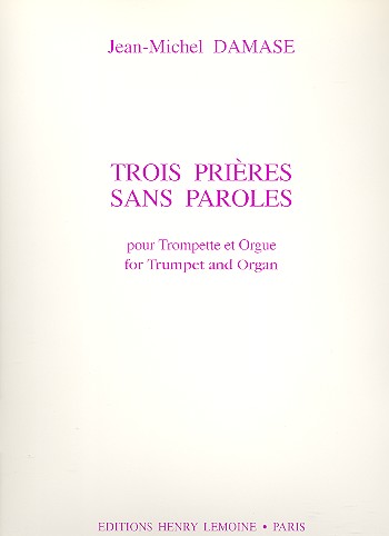 Vorderes Coverbild 3 Prières sans paroles