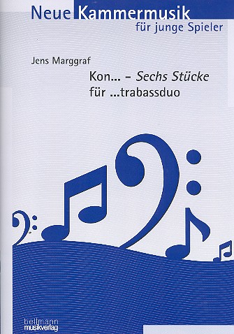 Vorderes Coverbild Kon... 6 Stücke für ...trabassduo