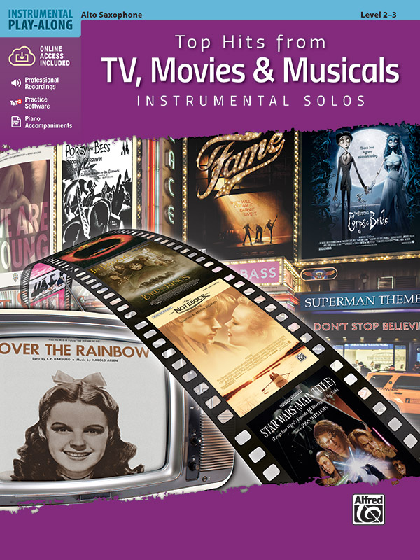 Vorderes Coverbild Top Hits from TV, Movies and Musicals (+Online Audio)