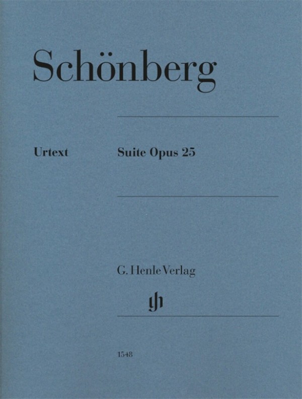 Vorderes Coverbild Suite op.25
