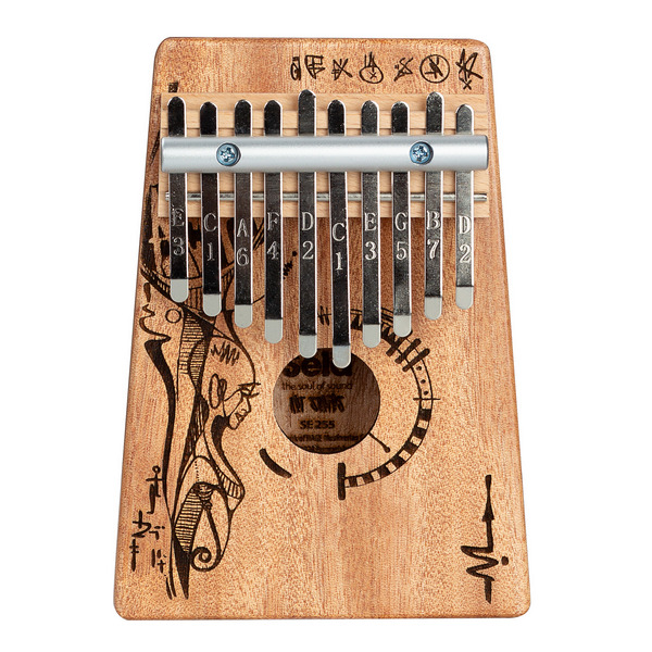 Vorderes Coverbild Art Series Kalimba 10 'Peaceful Mind'