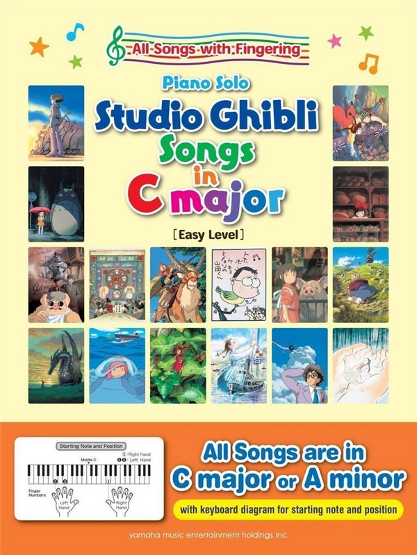 Vorderes Coverbild Studio Ghibli Songs in C Major