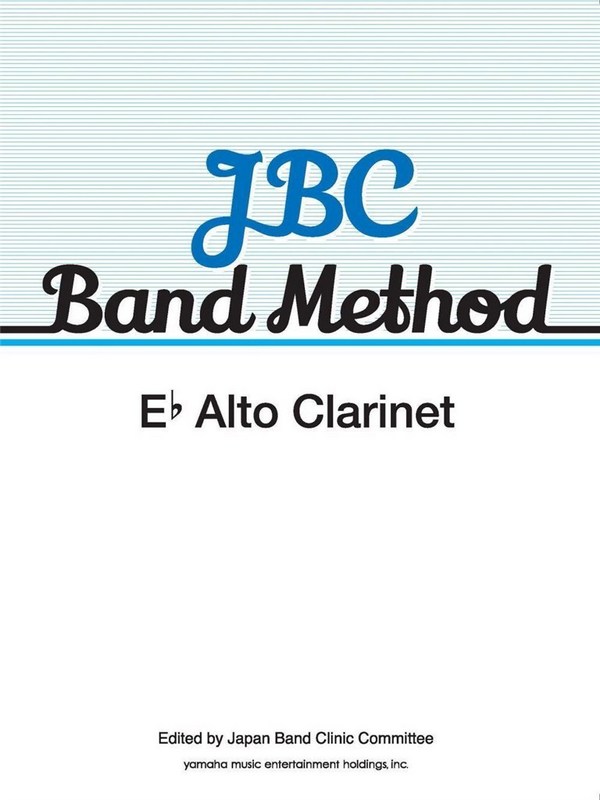 Vorderes Coverbild JBC Band Method Eb Alto Clarinet