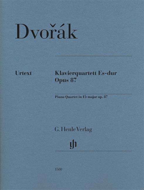 Vorderes Coverbild Klavierquartett Es-dur op. 87