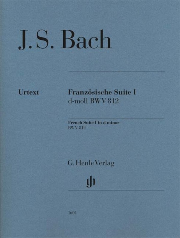 Vorderes Coverbild Französische Suite Nr.1 d-moll BWV812
