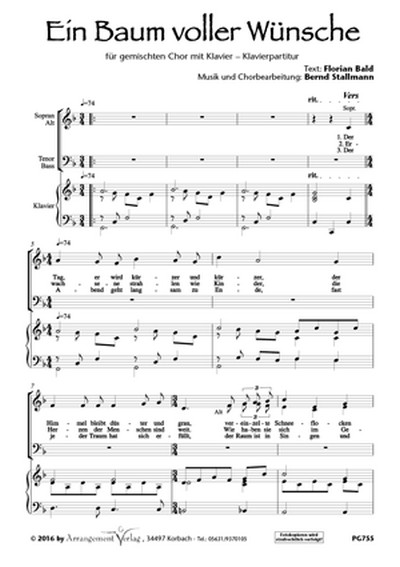 Vorderes Coverbild Bernd Stallmann, Florian Bald Ein Baum voller Wünsche