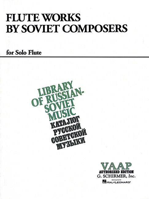 Vorderes Coverbild Flute Works by Soviet Composers