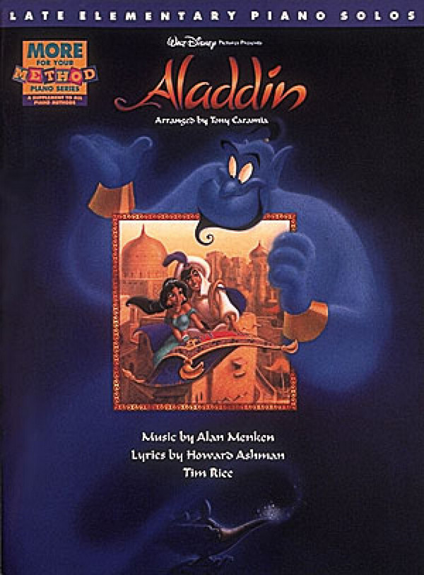 Vorderes Coverbild Aladdin Late Elementary Piano