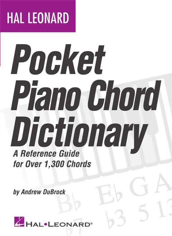 Vorderes Coverbild Hal Leonard Pocket Piano Chord Dictionary