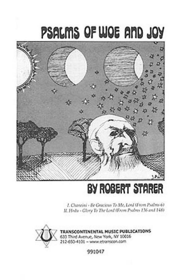 Vorderes Coverbild Robert Starer, Psalms Of Woe And Joy