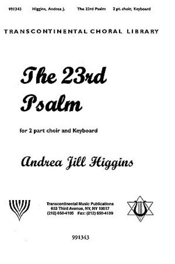 Vorderes Coverbild Andrea Jill Higgins, The 23rd Psalm