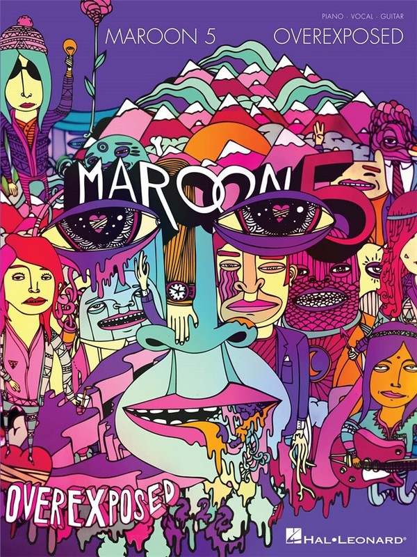 Vorderes Coverbild Maroon 5 - Overexposed