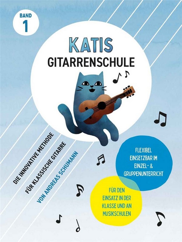 Vorderes Coverbild Katis Gitarrenschule Band 1