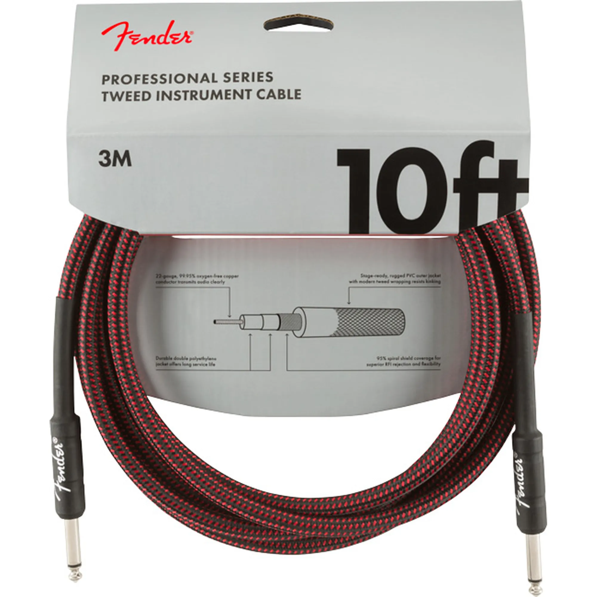 Fender Professional Serie Red Tweed - 3 Meter