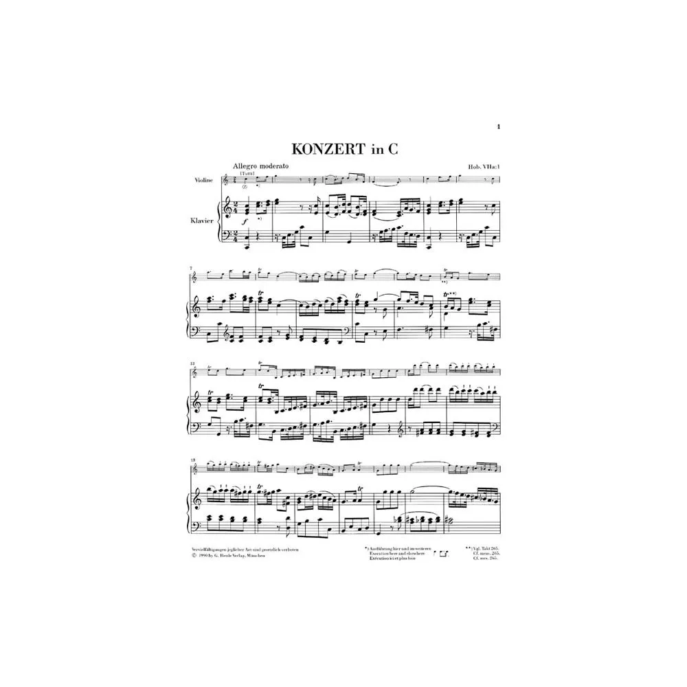 Konzert C-Dur