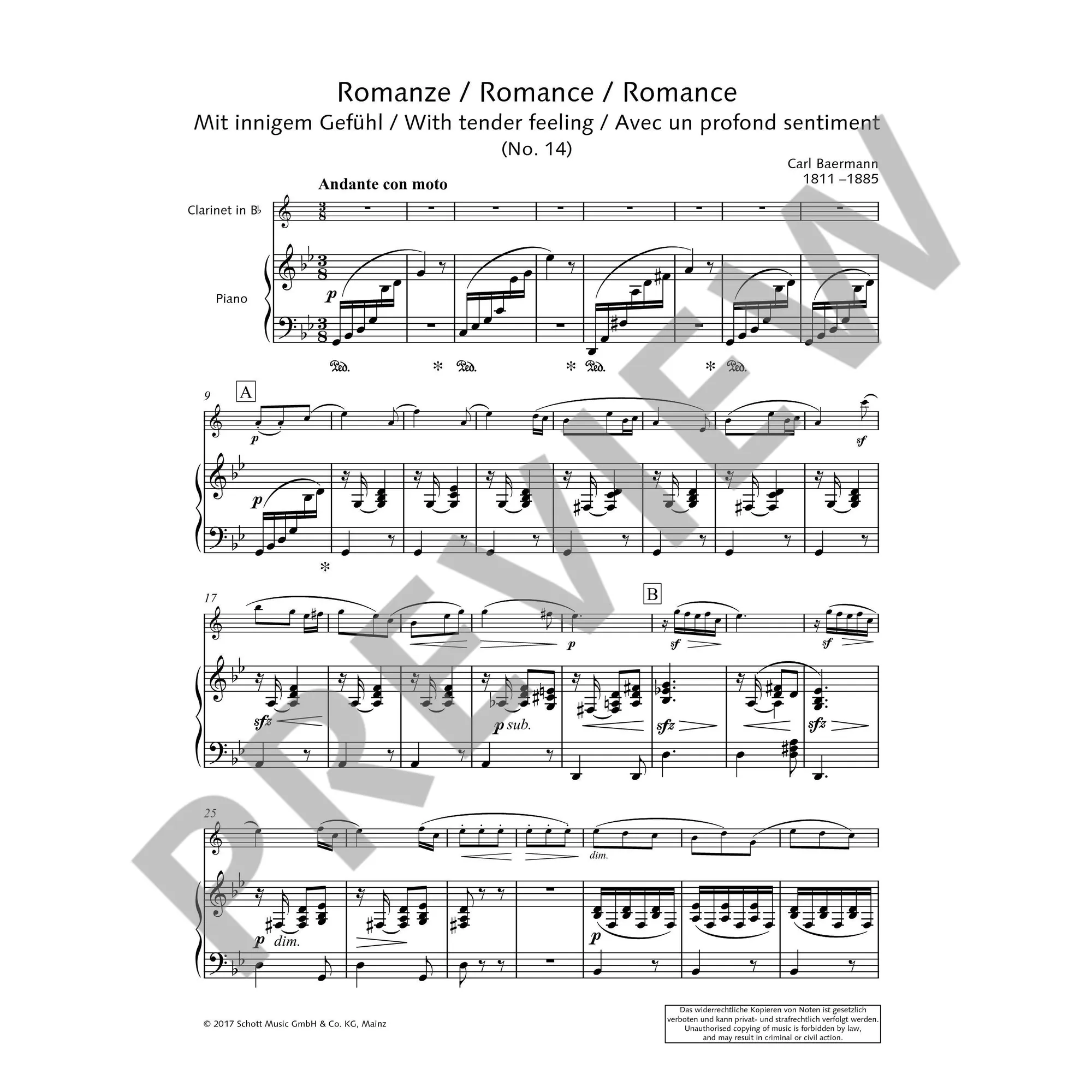 5 leichte Vortragsstücke aus op.63 - Antiquariat