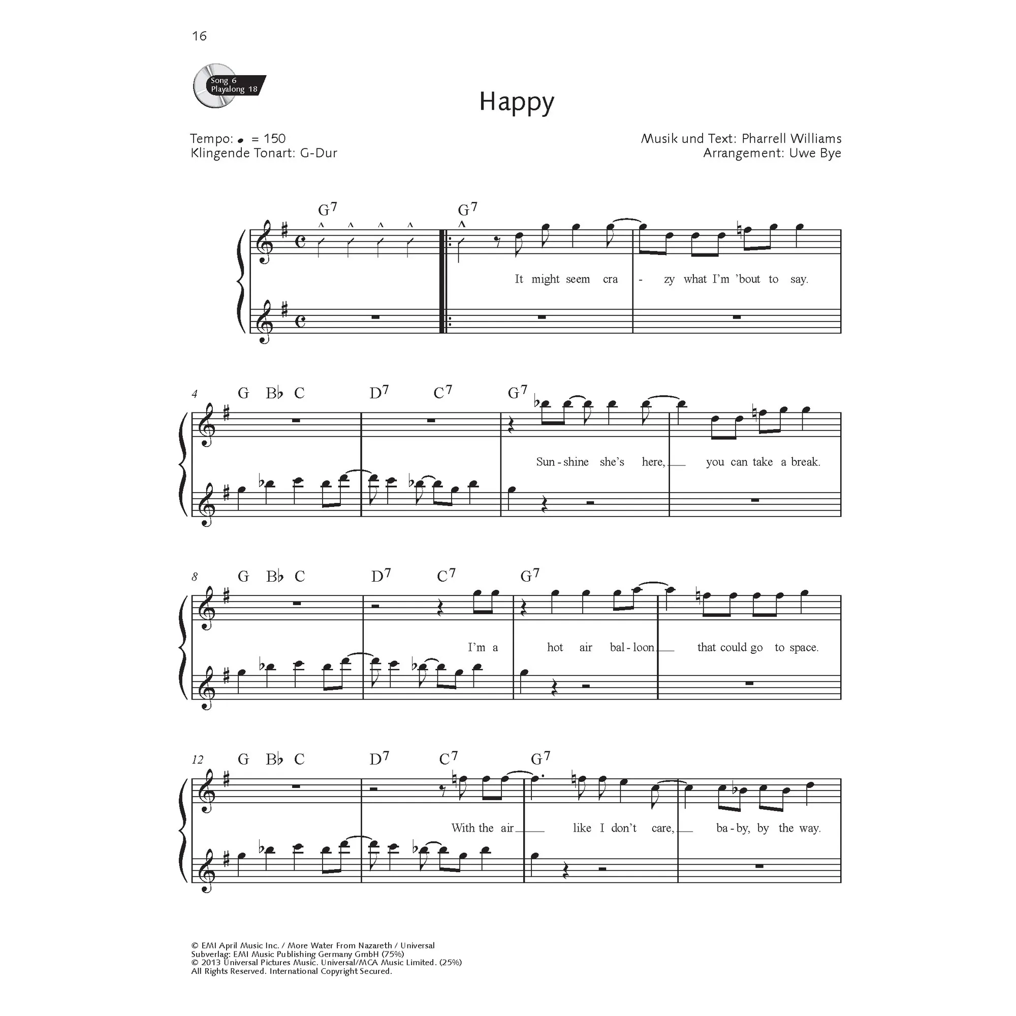 Pop for Flute 1