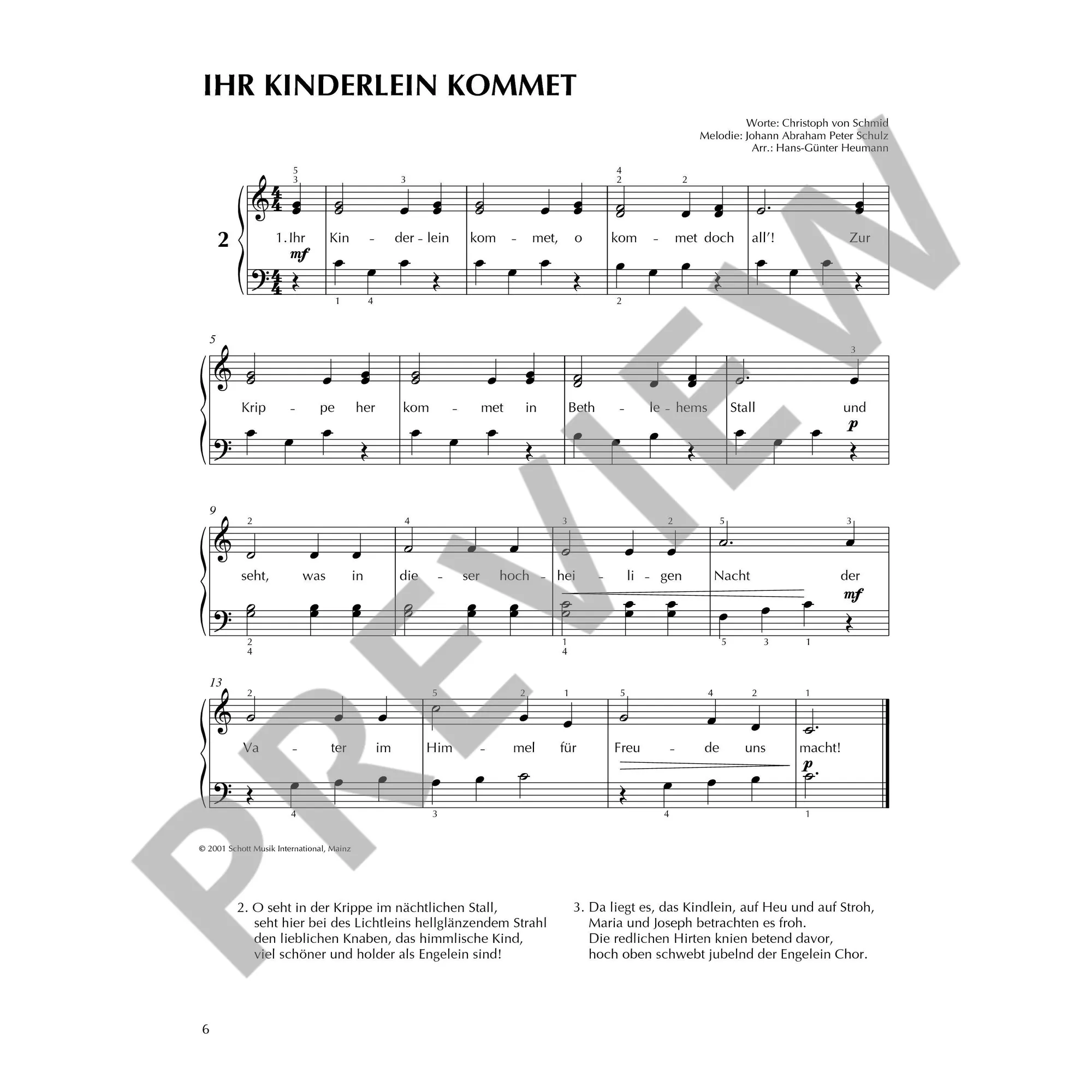 Weihnachtsmelodien - Klavier spielen-mein schönstes Hobby