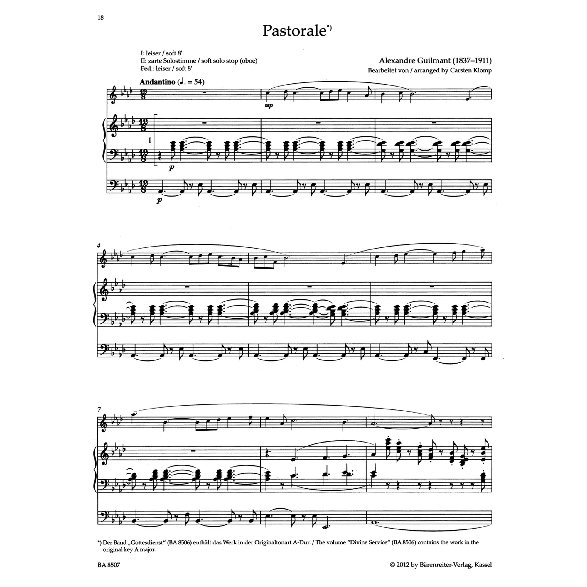 Organ plaus one: Abendmahl