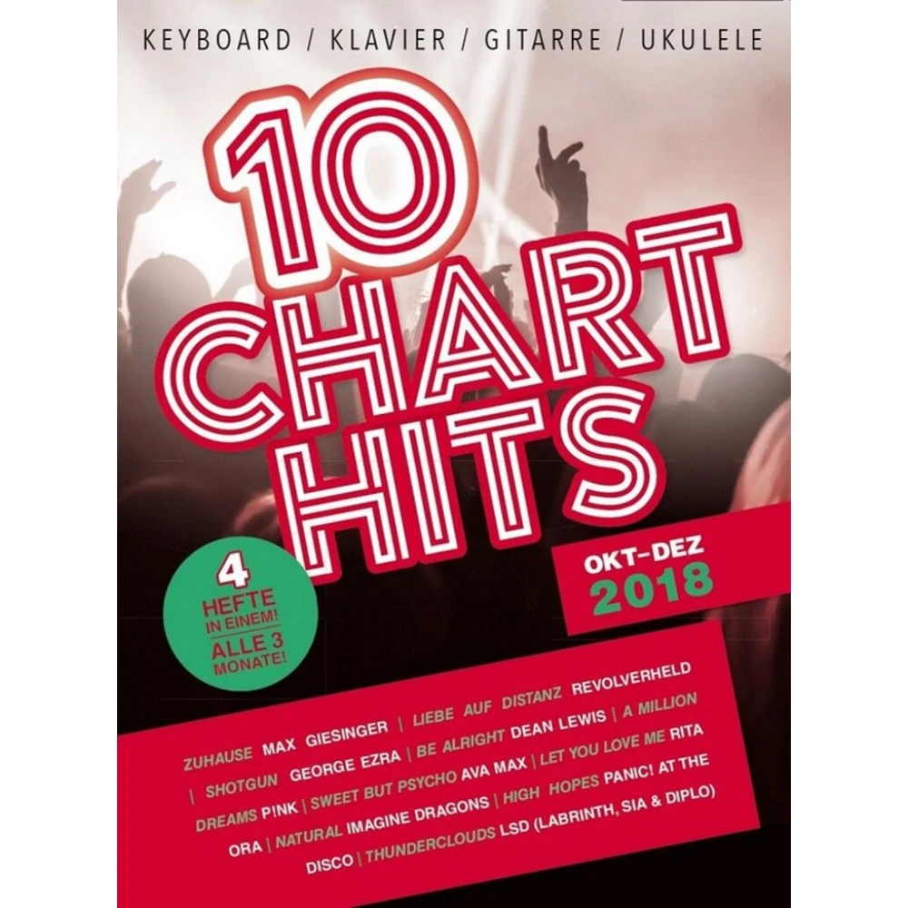 10 Charthits - Oktober bis Dezember 2018