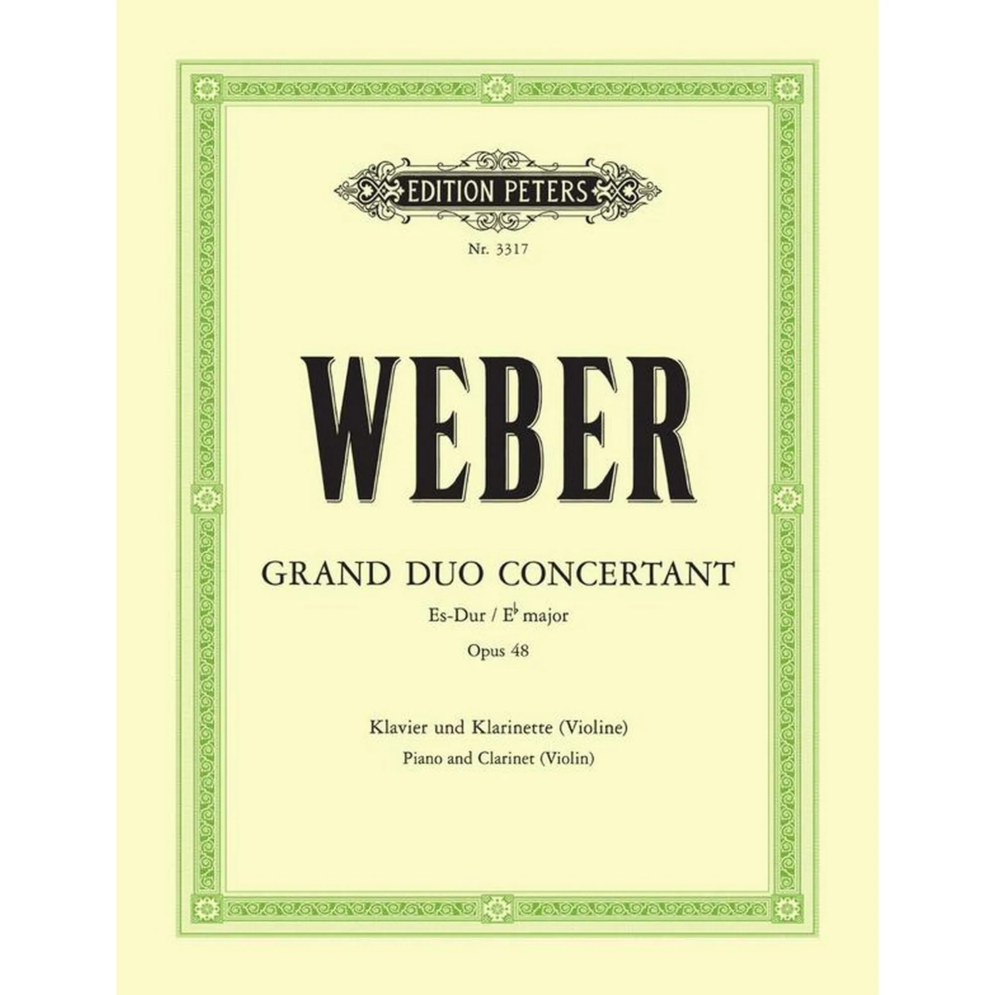 Grand Duo Concertant Es-Dur op. 48