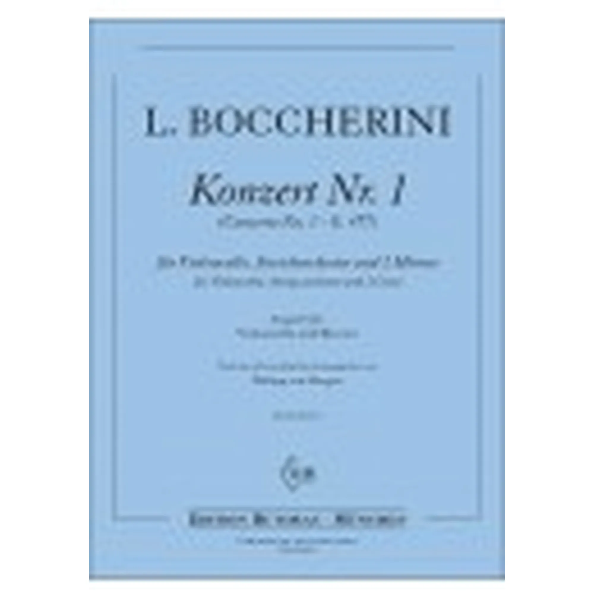 Konzert Nr. 1 C-Dur (Boccherini)