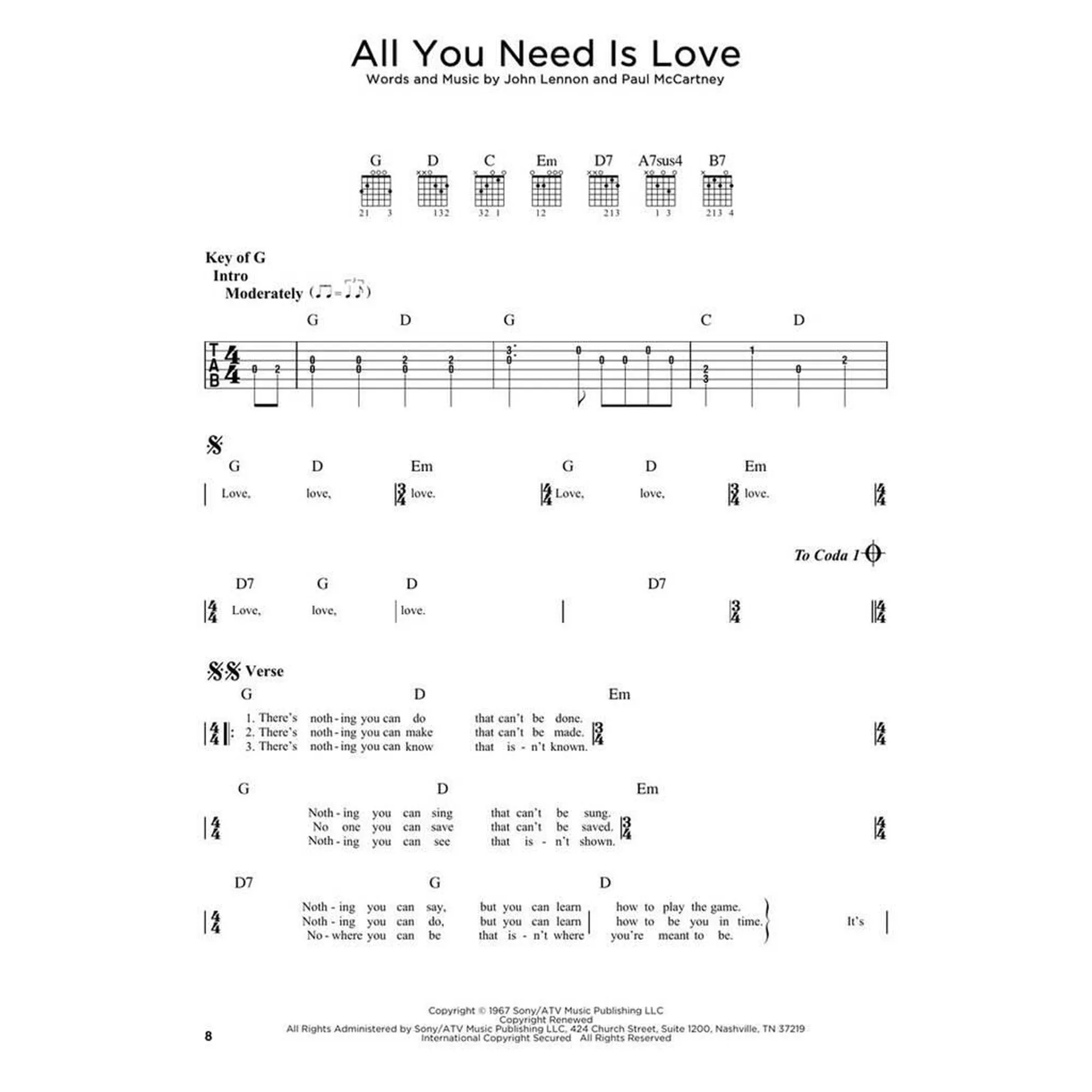 First 50 Songs by the Beatles You should play on Guitar