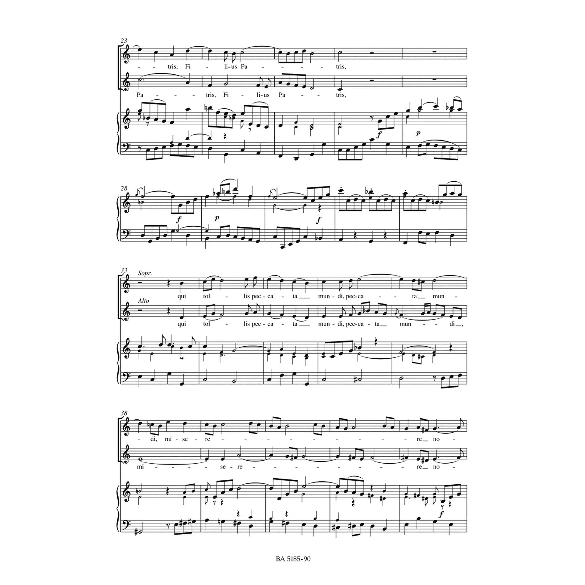 Missa in G-Dur BWV 236