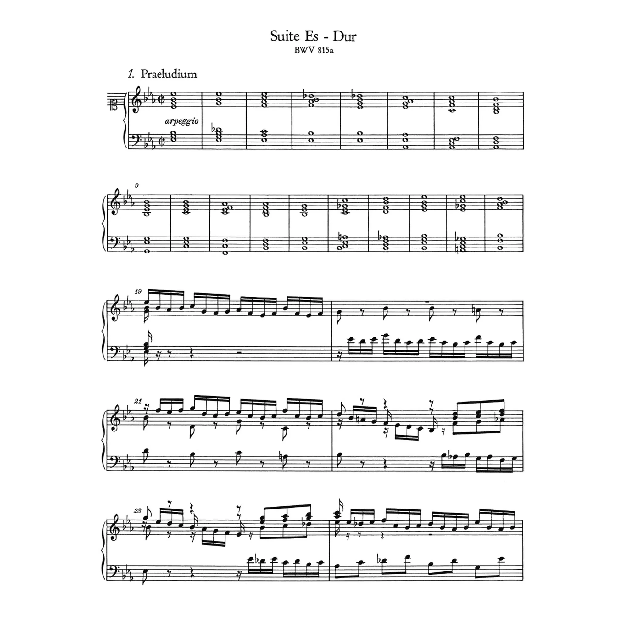 6 französische Suiten BWV 812-817 814A 815A