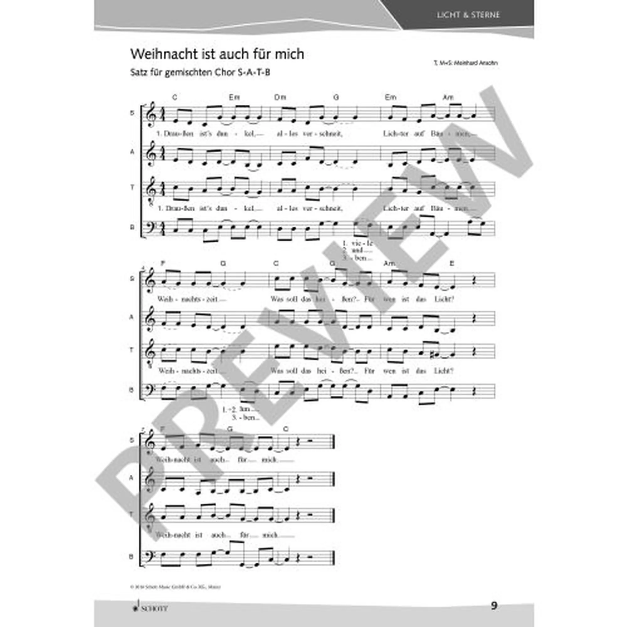 Weihnachtslieder - alle Jahre neu