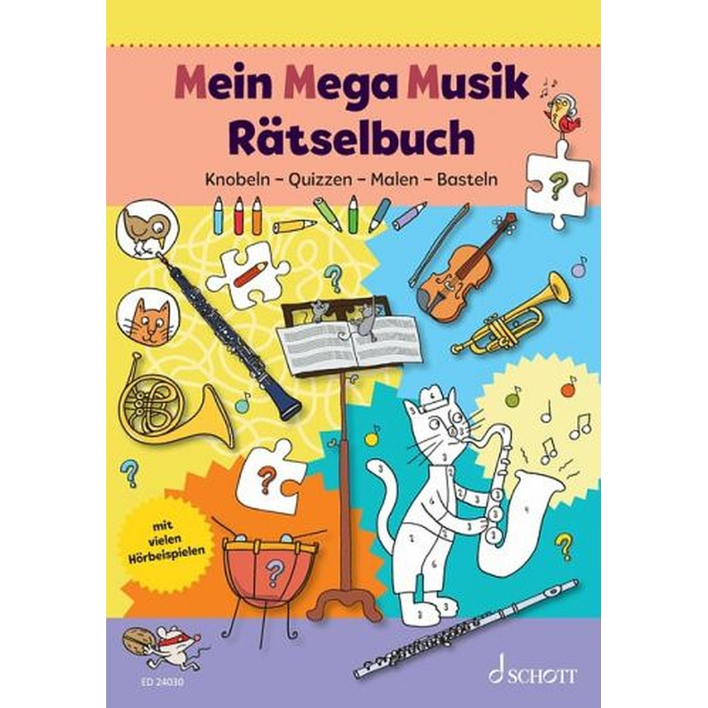 Mein Mega-Musik-Rätselbuch