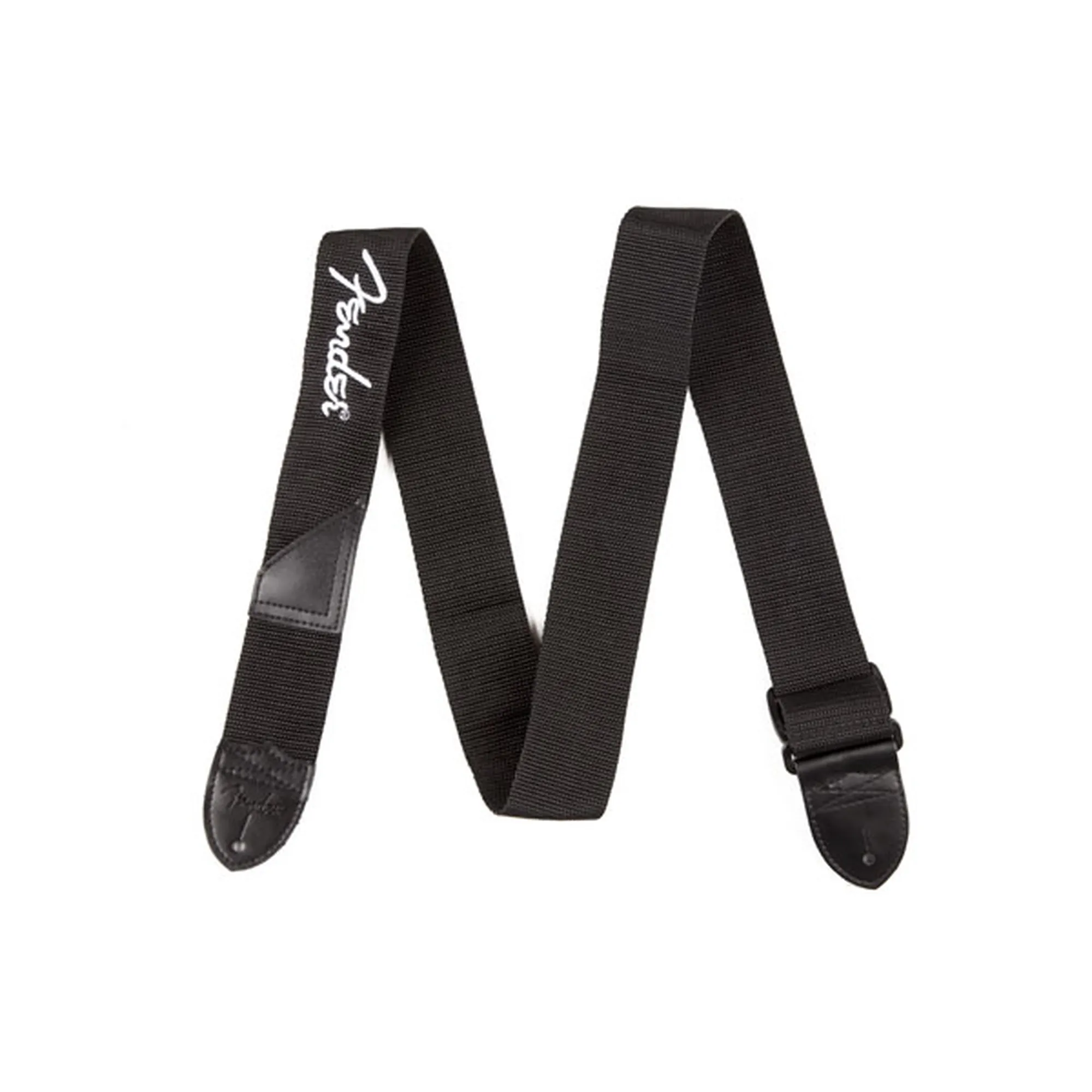 Fender BLK Poly White Logo