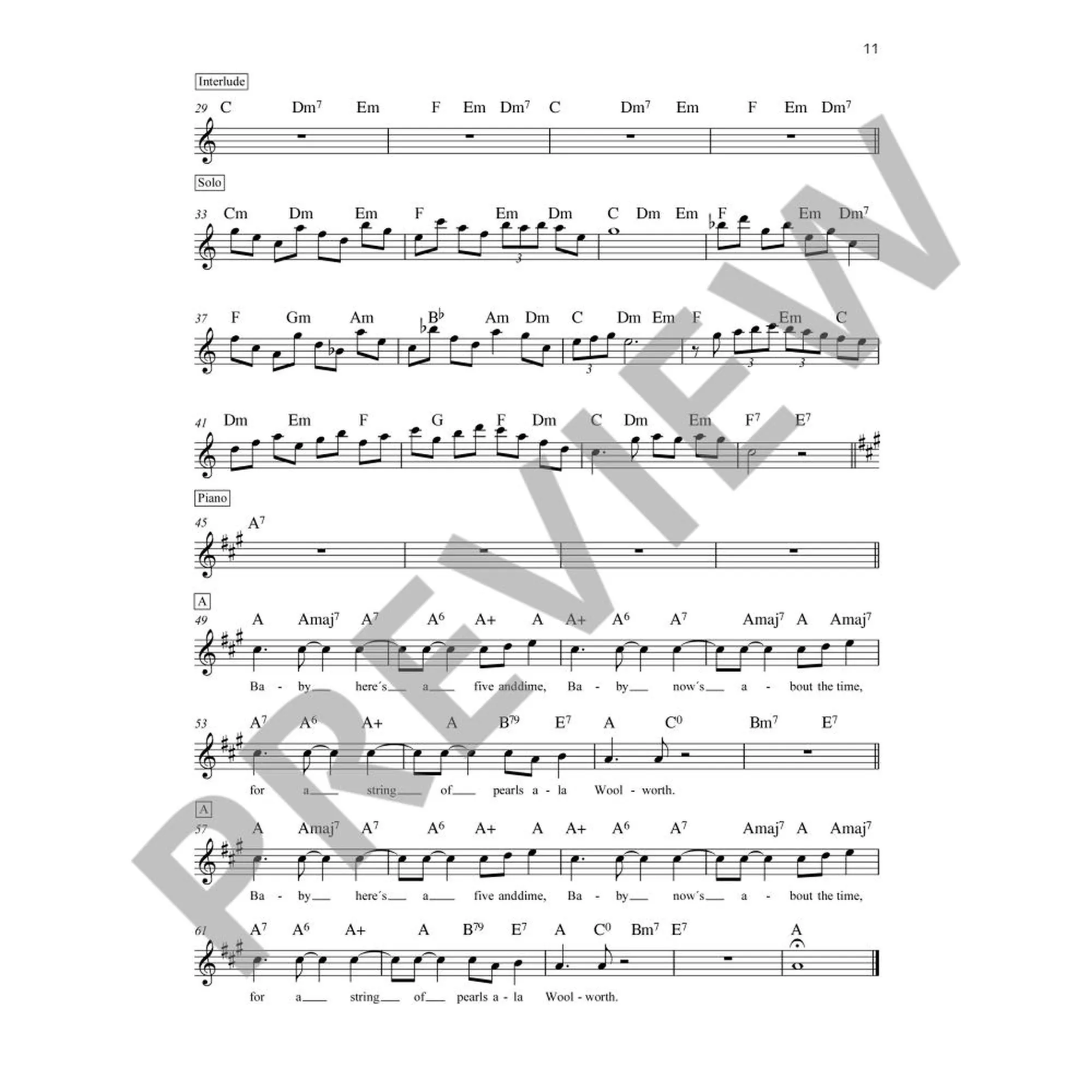 Swing Standards