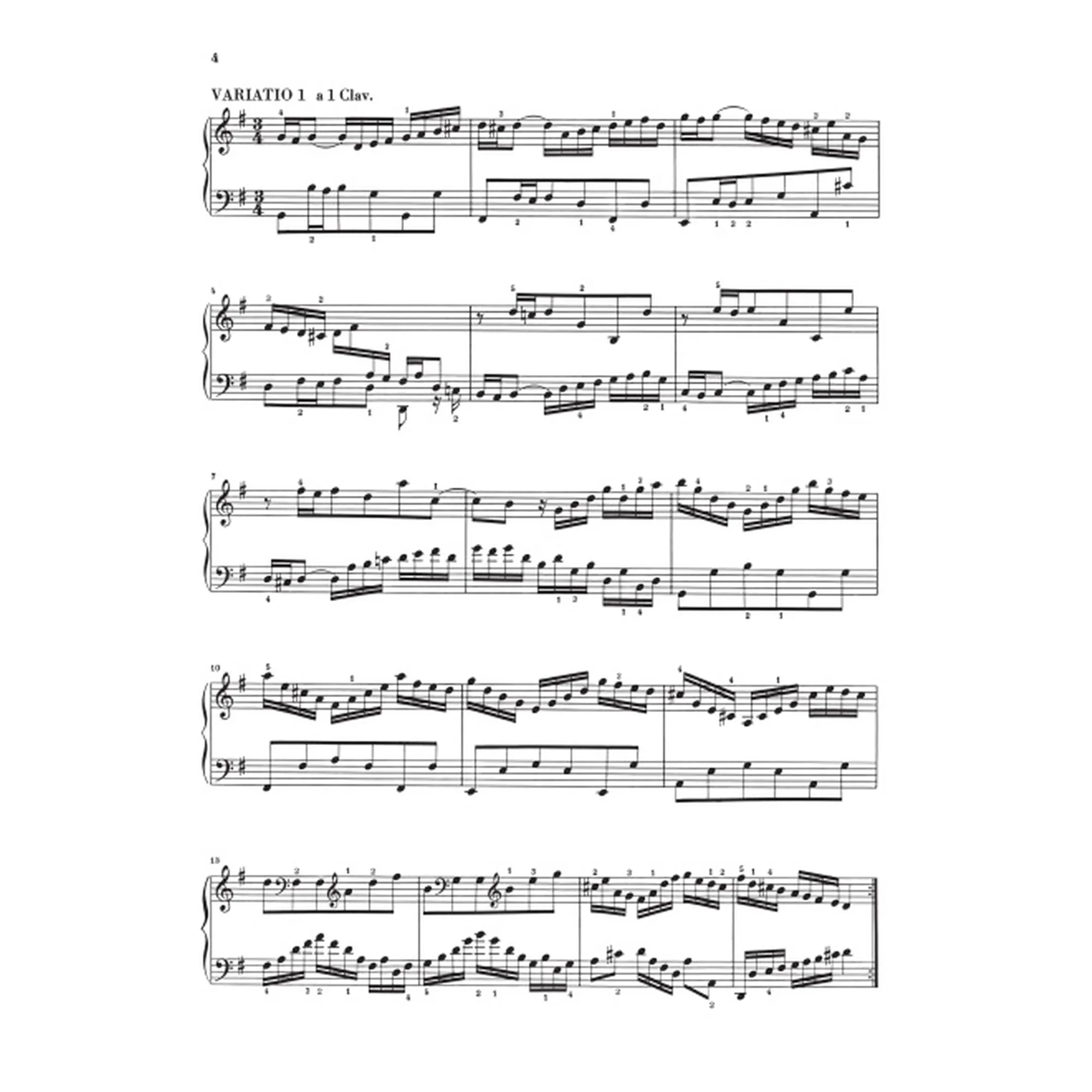 Goldberg Variationen BWV 988