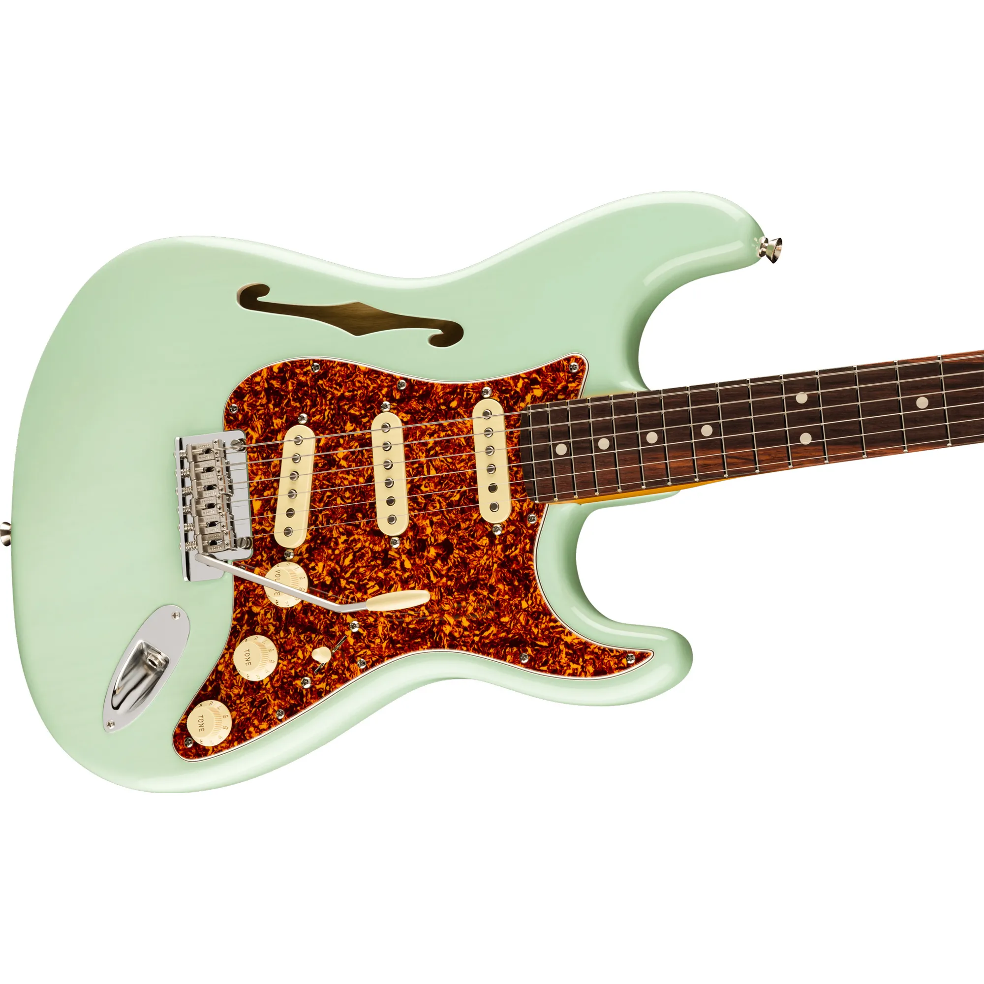 Fender Limited AM Pro II Strat Thinline RW - TRNS SFG