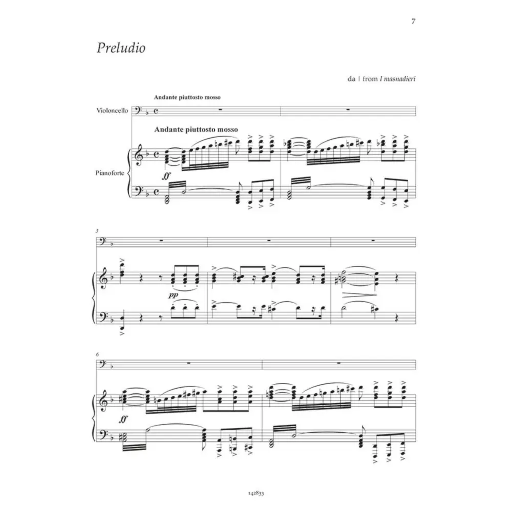 Verdi for Cello
