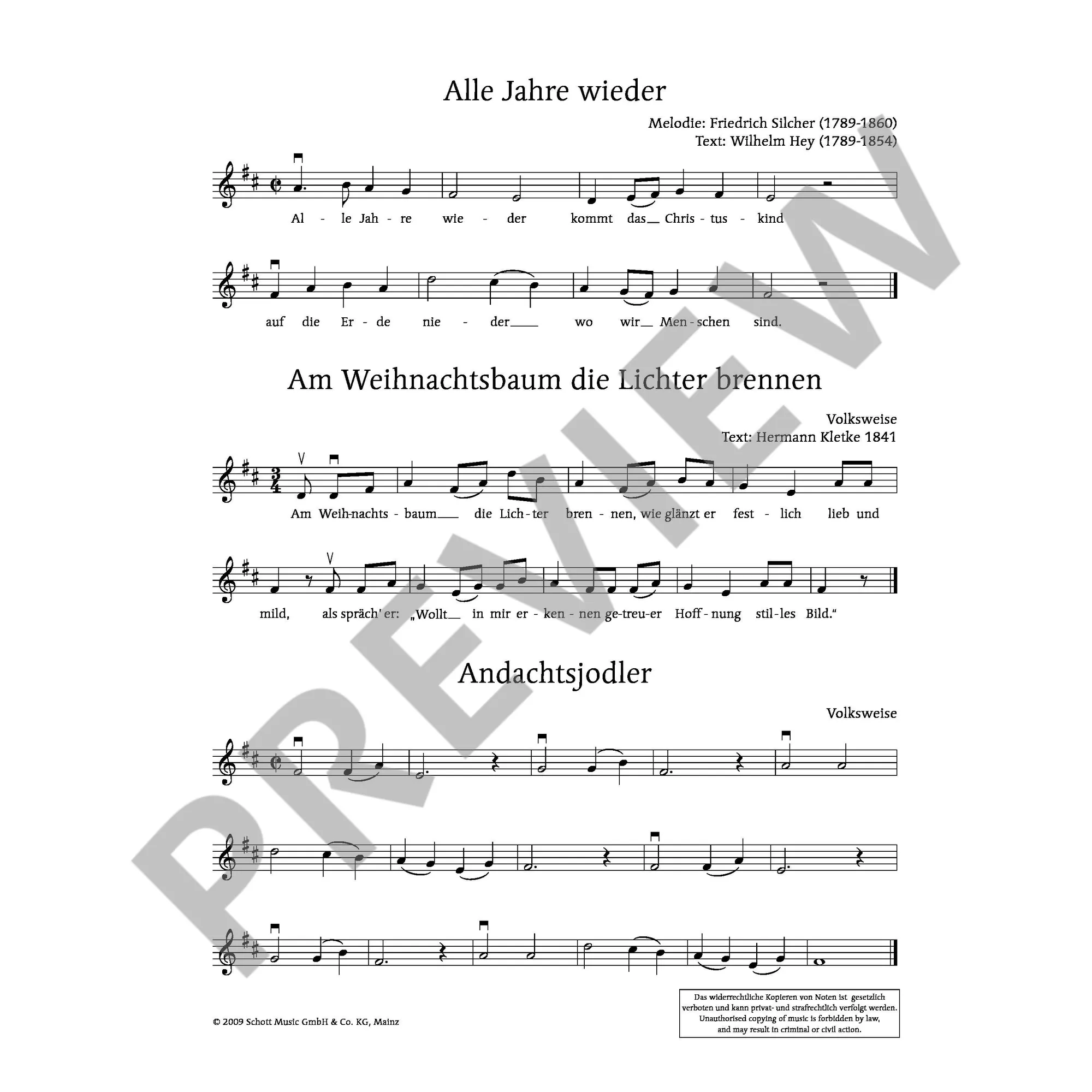 Alle Jahre wieder
