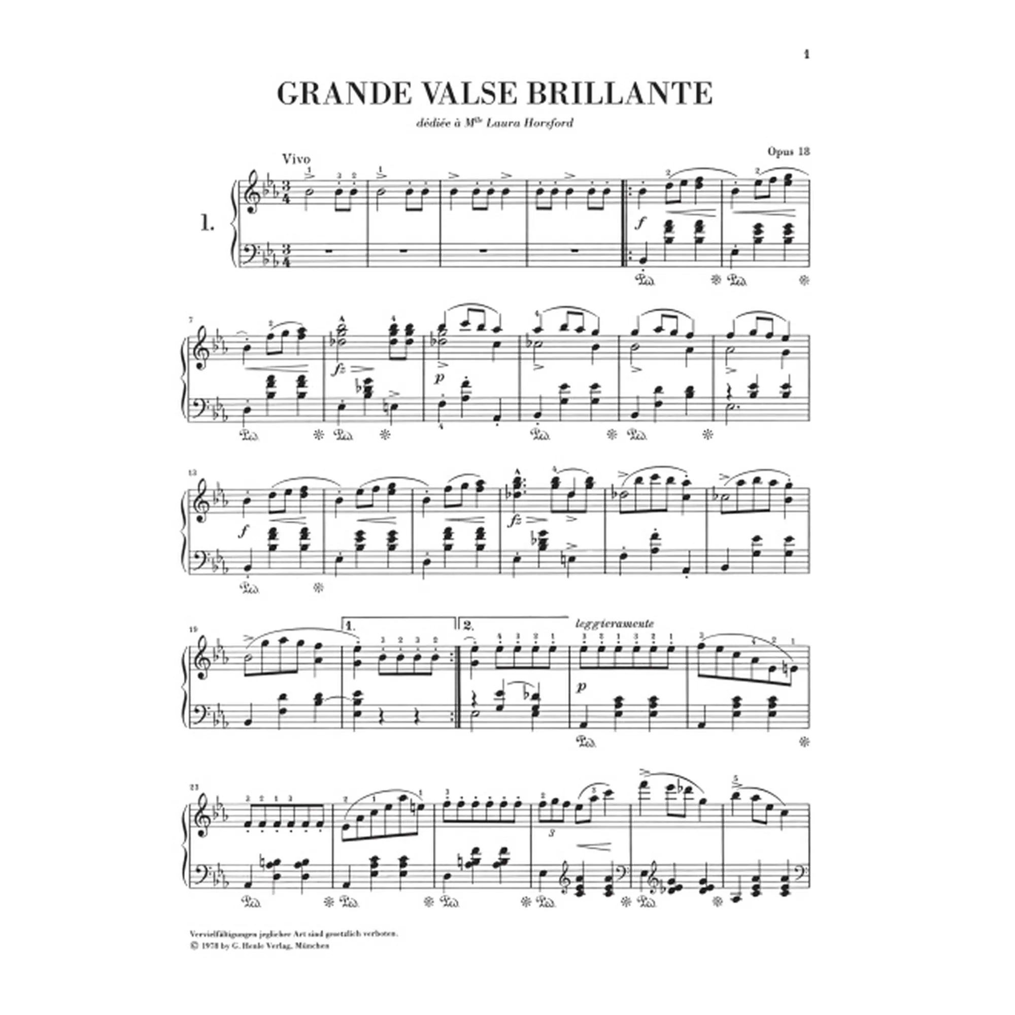 Chopin Walzer