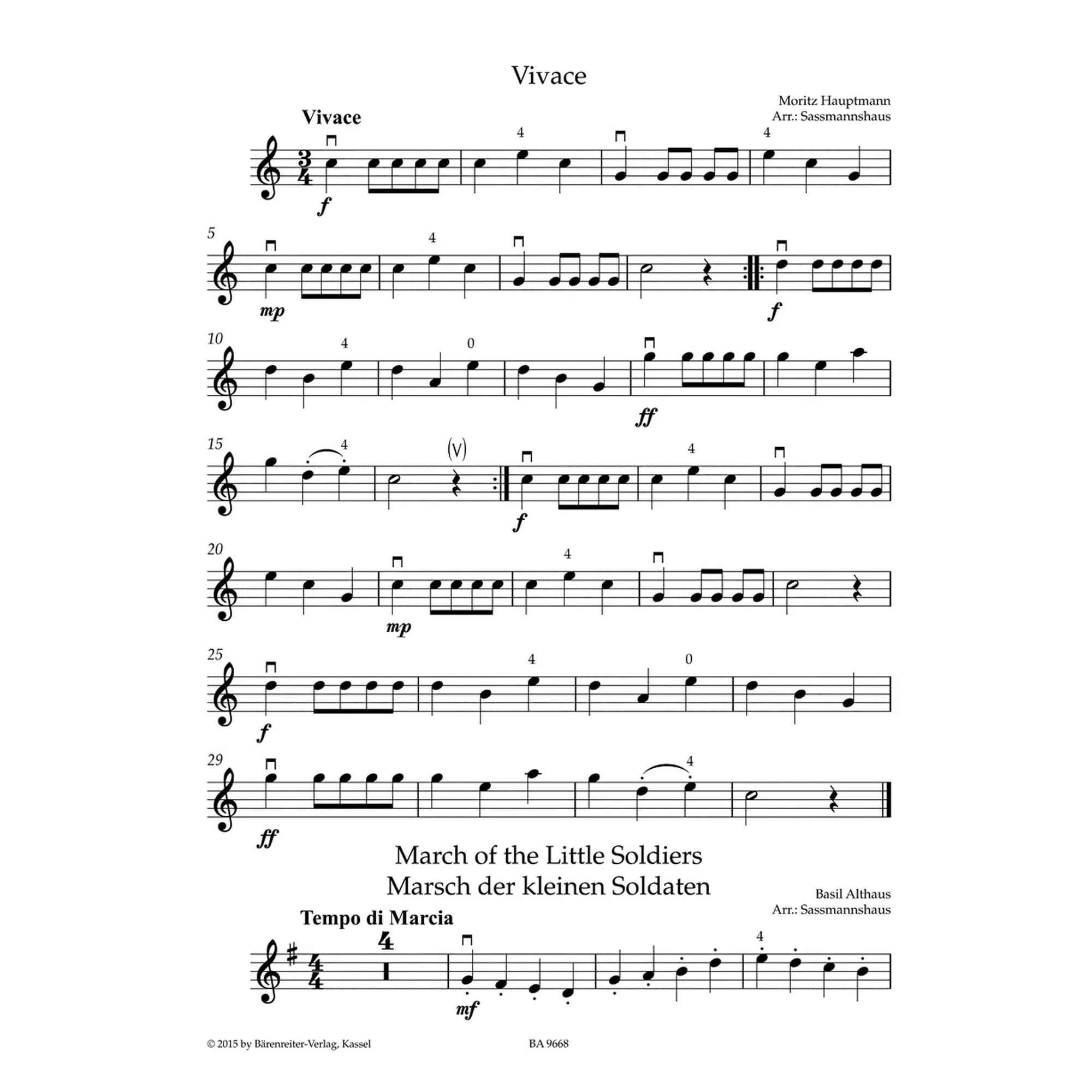 Violin Recital Album Band 1