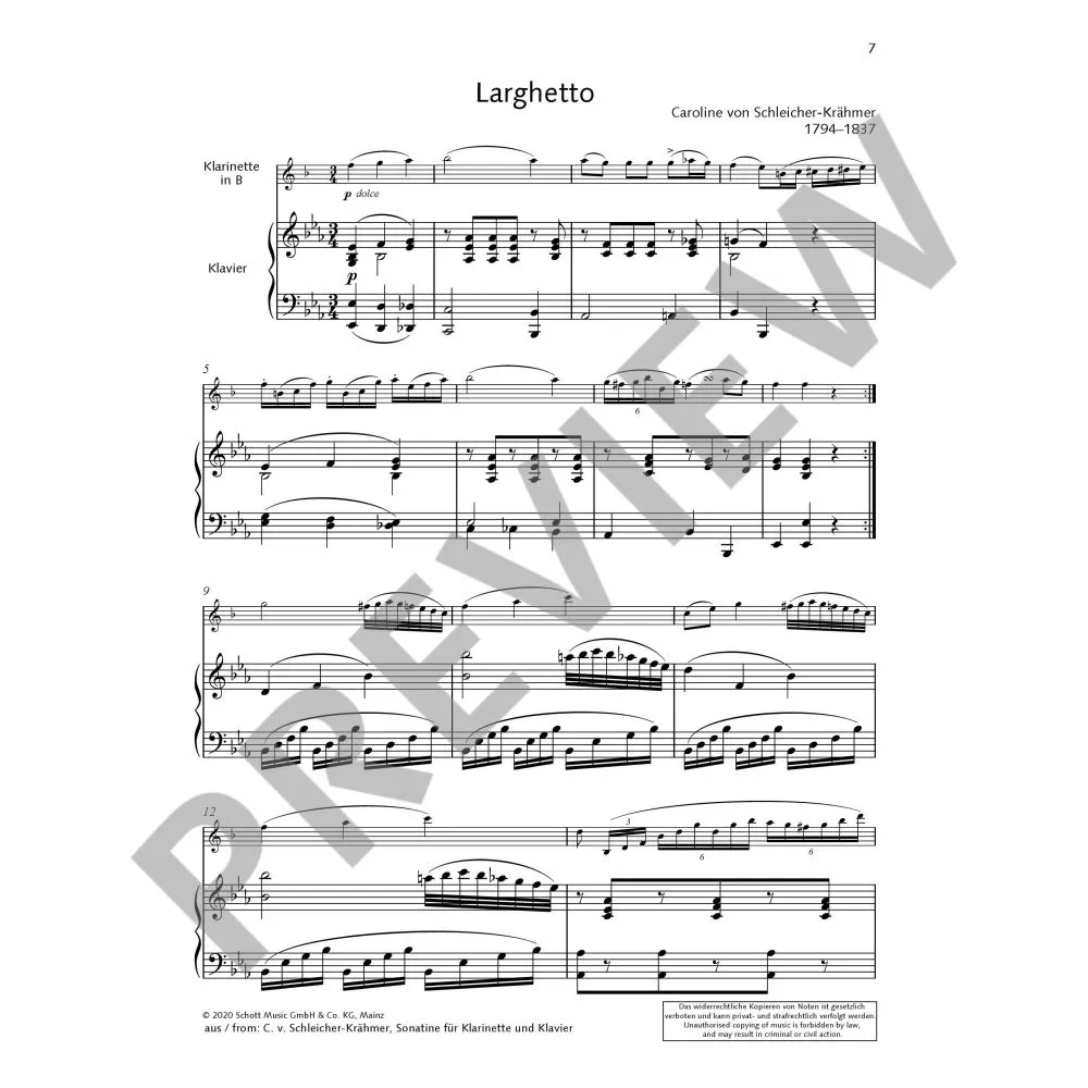 Klarinettenmusik von Komponistinnen