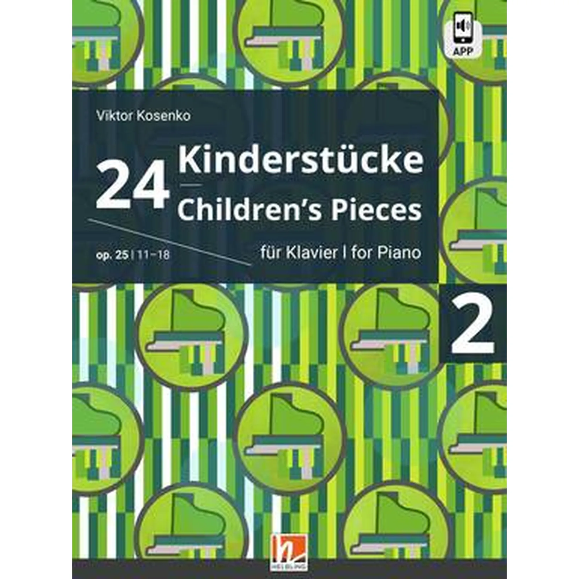 24 Kinderstücke op.25 Band 1 (Nr. 11-18)